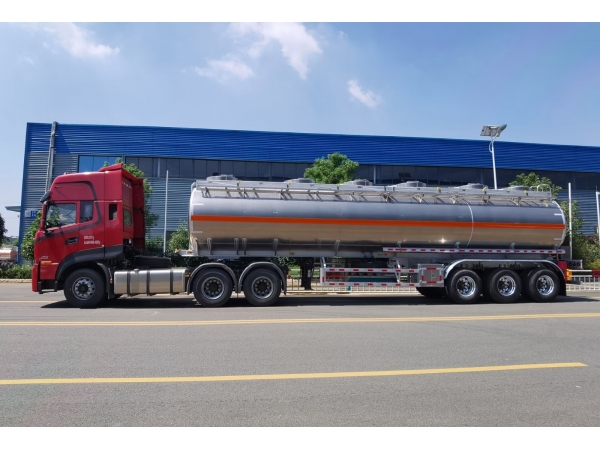 45000 Litres 5182 aluminum alloy fuel tanker trailer