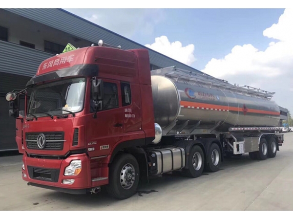 40m3 BPW axles aluminum alloy fuel tank semi trailer