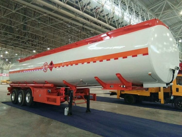 48000L 3 Axles Oil Fuel Tanker Semi Trailer
