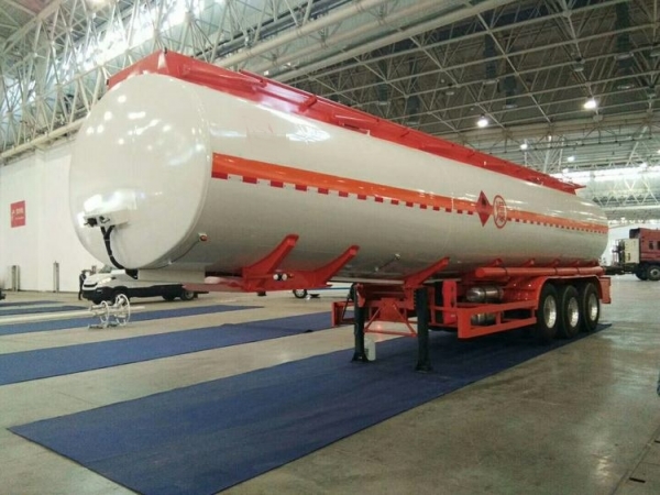 48000L 3 Axles Oil Fuel Tanker Semi Trailer