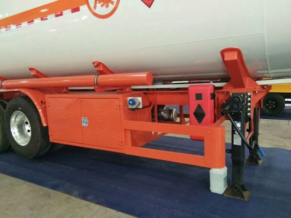 48000L 3 Axles Oil Fuel Tanker Semi Trailer