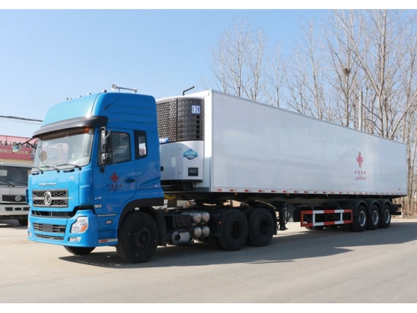 CLW Heavy Duty 3 Axles 45T Refrigerator Truck Trailer