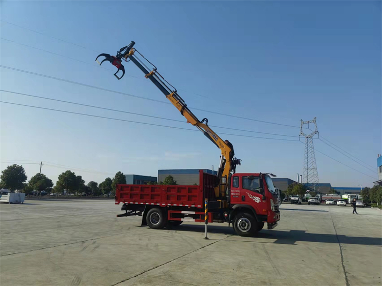 SINOTRUK Wangpai 4x2 Grab Dump Truck