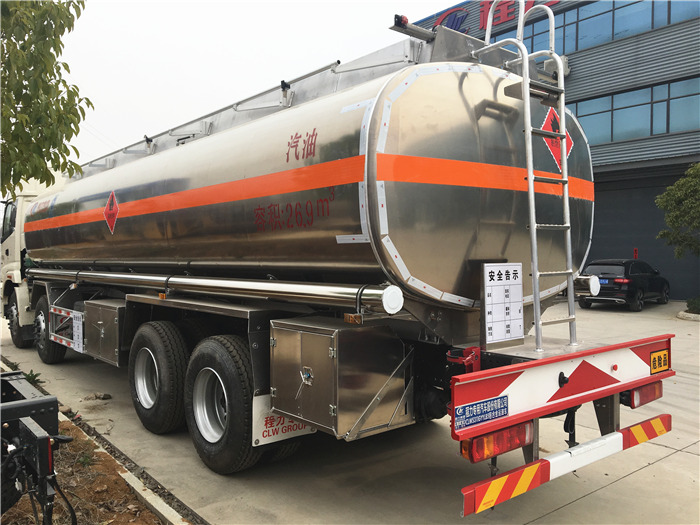 Foton 8x4 30000L Aluminum Alloy Oil Tank Truck
