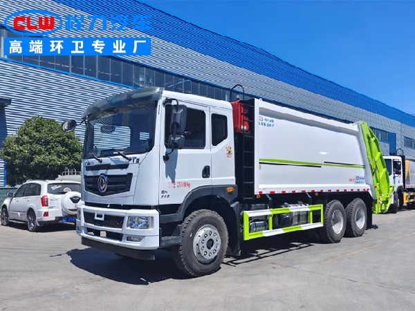 Dongfeng 6x4 18m3 Compactor Garbage Truck