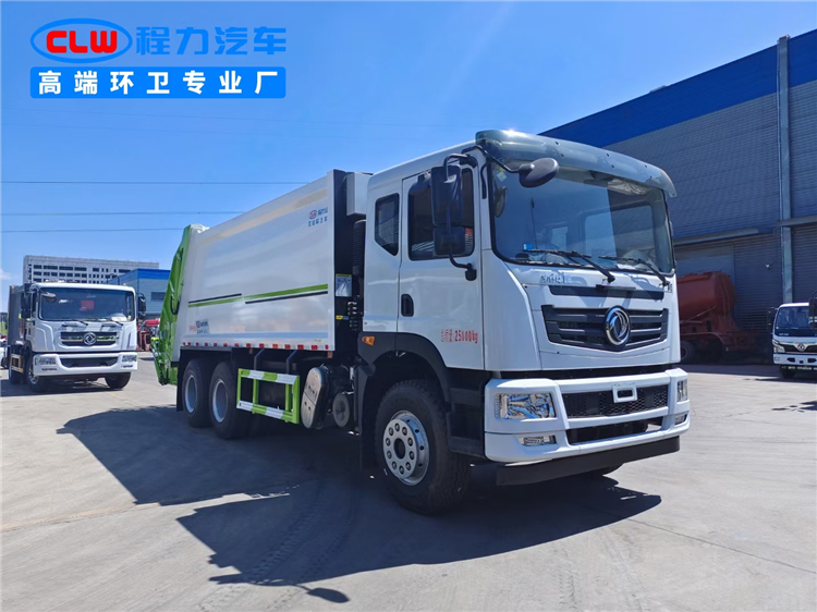 Dongfeng 6x4 18m3 Compactor Garbage Truck
