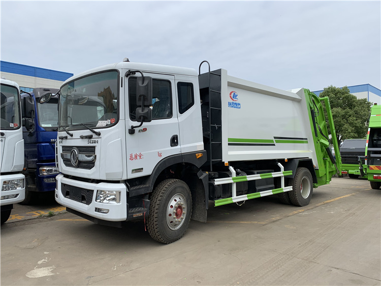 Dongfeng D9 4x2 10m3 Compactor Garbage Truck