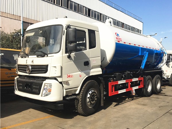 Dongfeng 6x4 16-18m3 Vacuum Sewage Suction Truck