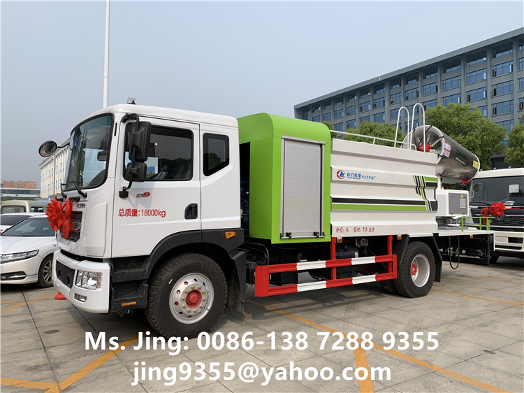 Dongfeng D9 4x2 Dust Suppression Truck