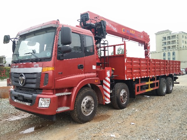 Foton Auman 8x4 Truck With Crane