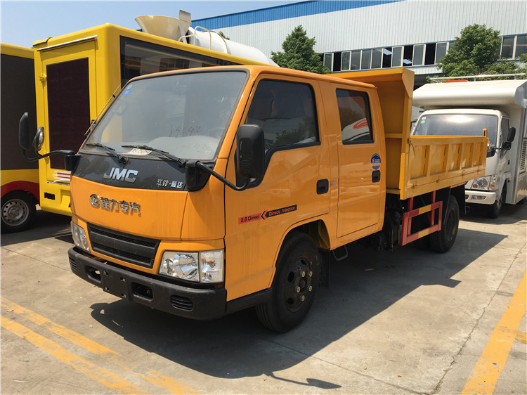 JMC 4x2 Double-row Cab Mini Dump Truck