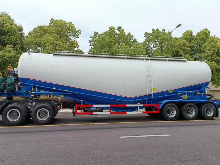 3 Axles 60m3 Bulk Cement Tanker Semi Trailer