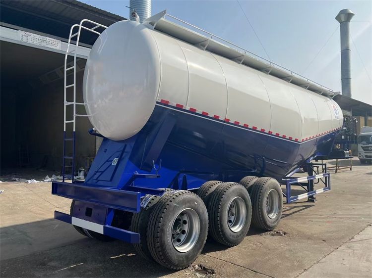 3 Axles 60m3 Bulk Cement Tanker Semi Trailer