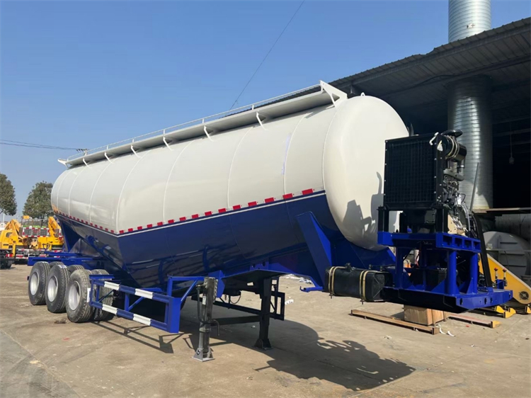 3 Axles 60m3 Bulk Cement Tanker Semi Trailer