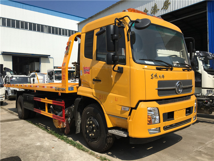 Dongfeng KR 4x2 8T Flatbed Wrecker Truck