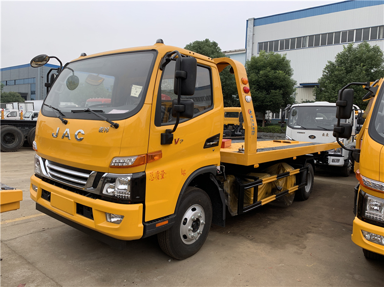 JAC 4x2 4T Platform Wrecker Car Tow Truck