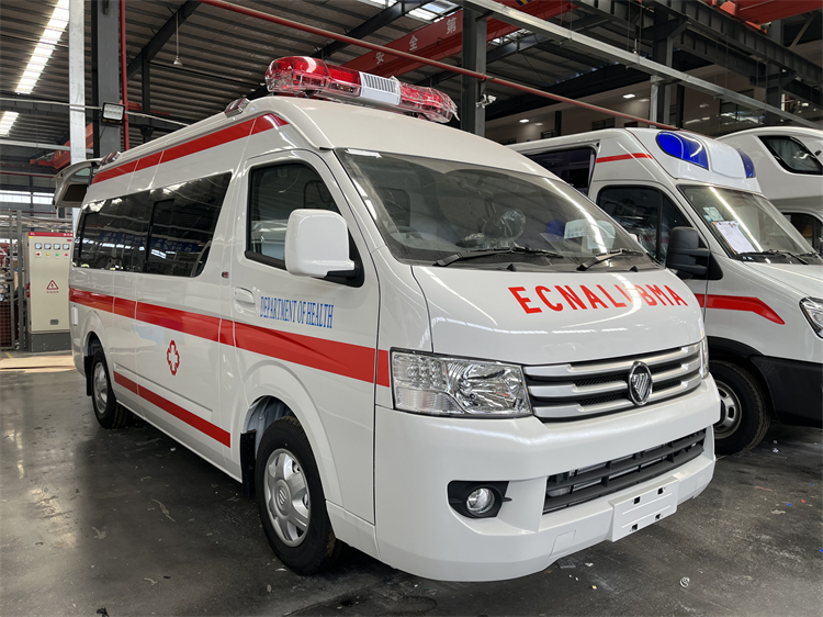 Foton G9 RHD 4x2 Ambulance Rescue Car