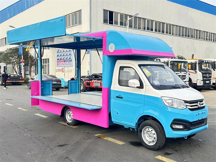 ChangAn 4x2 Mobile Food Truck Mini Pizza Coffer Hot Dog Drink Snack Truck