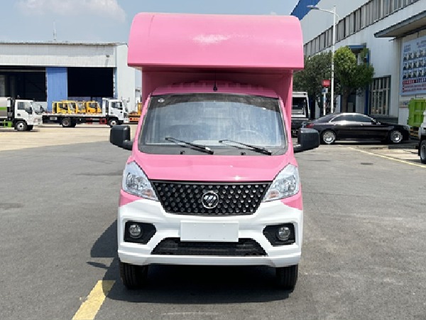 FOTON 4-Wheels Gasoline Type Mobile Food Truck Mini Ice Cream Vending Car