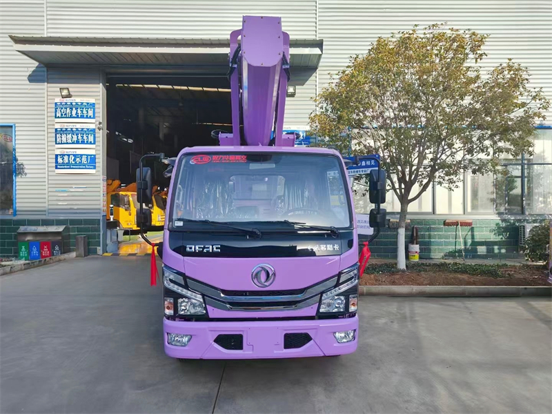 Dongfeng 6-Wheels 30m Aerial Work Platform Telescopic Boom Aerial Work Vehicle