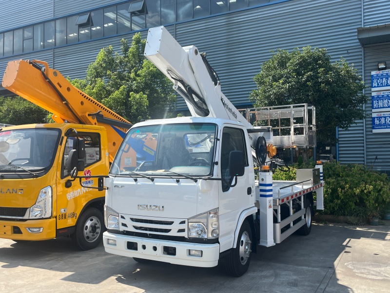 ISUZU 100P 4x2 Truck Mounted Aerial Platform 18m Aerial Work Platform Truck