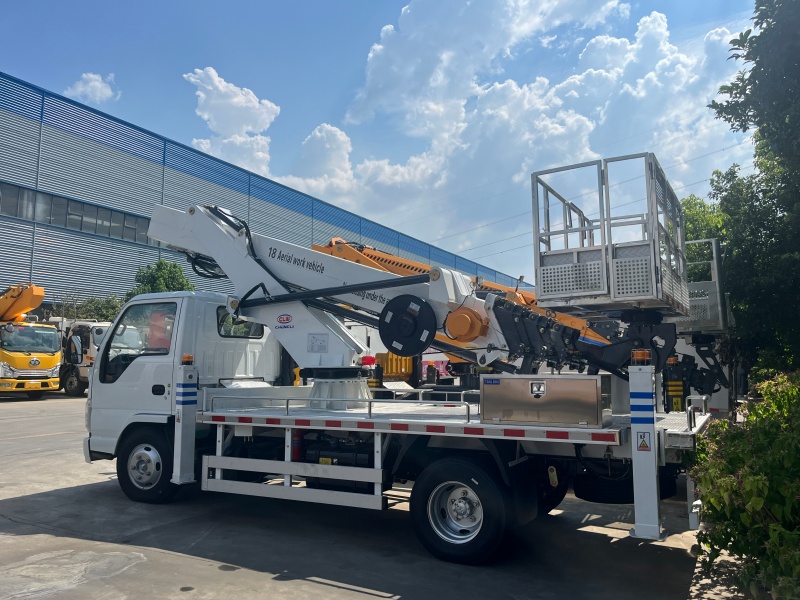 ISUZU 100P 4x2 Truck Mounted Aerial Platform 18m Aerial Work Platform Truck