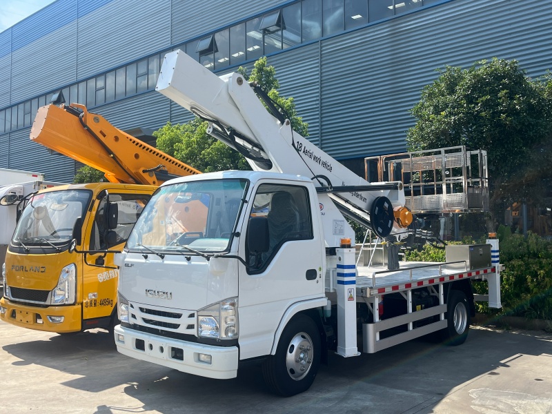 ISUZU 100P 4x2 Truck Mounted Aerial Platform 18m Aerial Work Platform Truck