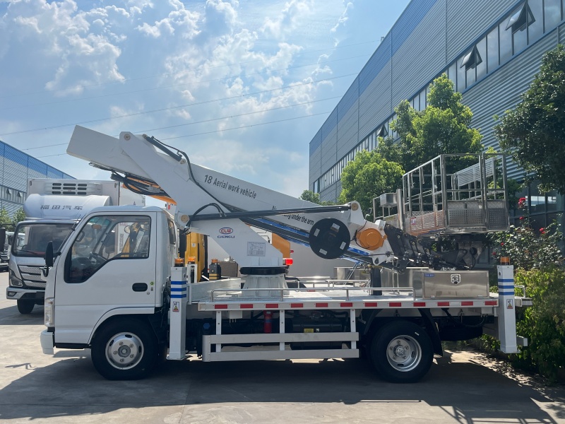 ISUZU 100P 4x2 Truck Mounted Aerial Platform 18m Aerial Work Platform Truck