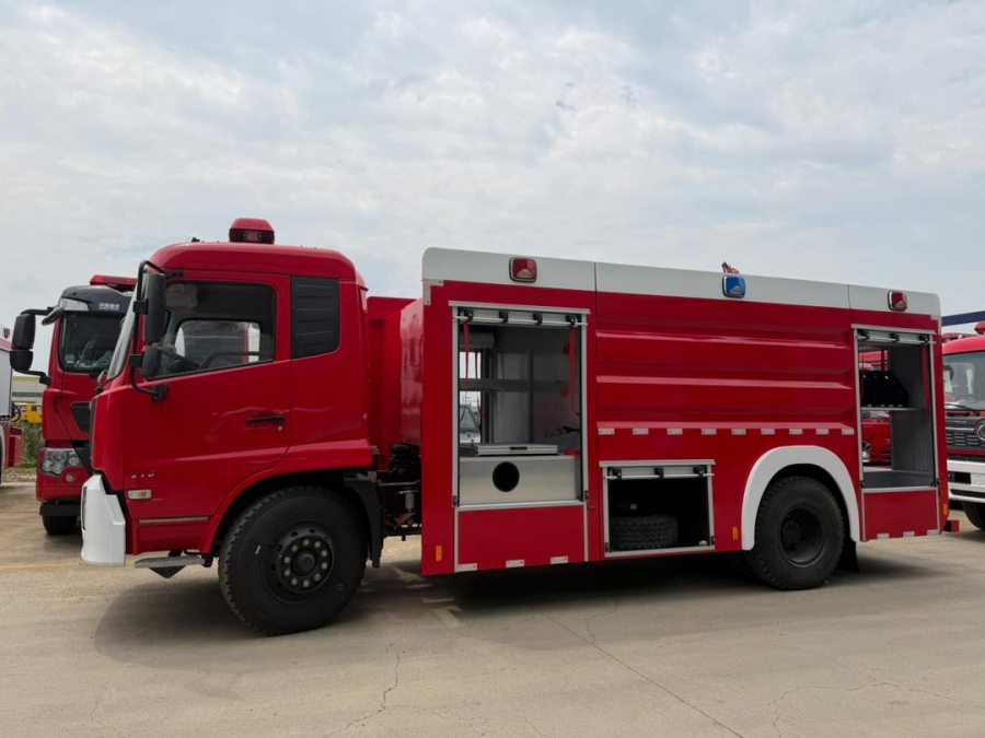Dongfeng KR 4x2 Single-Cab 6cbm Water Foam Fire Fighting Truck Fire Rescue Truck