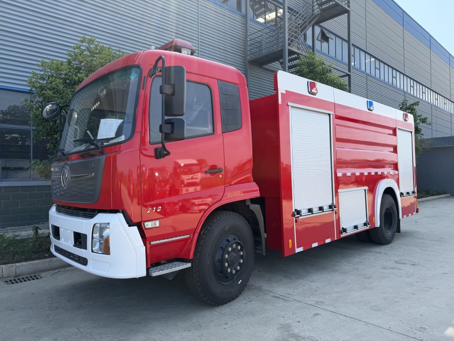 Dongfeng KR 4x2 Single-Cab 6cbm Water Foam Fire Fighting Truck Fire Rescue Truck