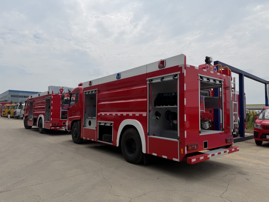Dongfeng KR 4x2 Single-Cab 6cbm Water Foam Fire Fighting Truck Fire Rescue Truck
